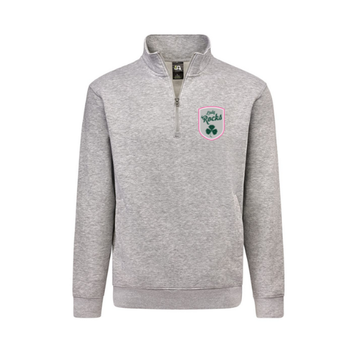 Lady Rocks Adult Quarter Zip Pullover