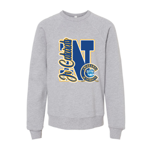 Niagara Jr. Cataracts Varsity Letter Youth Sweatshirt