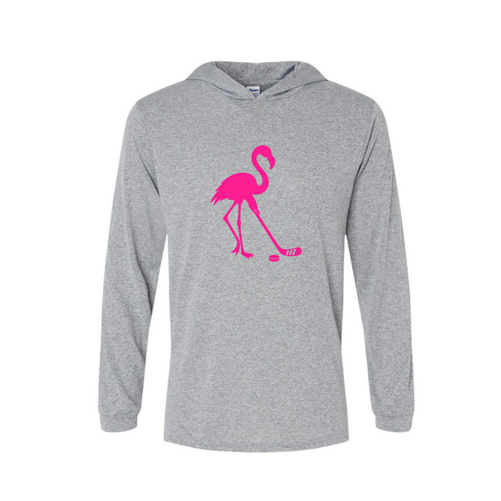 HHD Pink Flamingos Adult Long Sleeve Performance Shirt