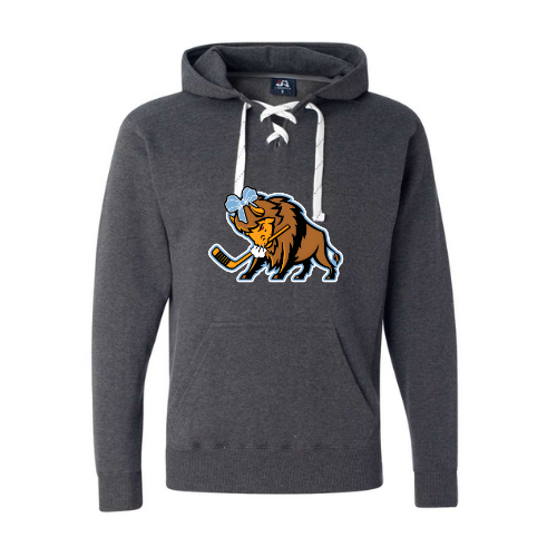 Buffalo Bisons Logo with Bow Adult Sweatshirt