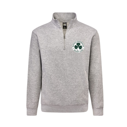 Buffalo Shamrocks Adult Quarter Zip Pullover