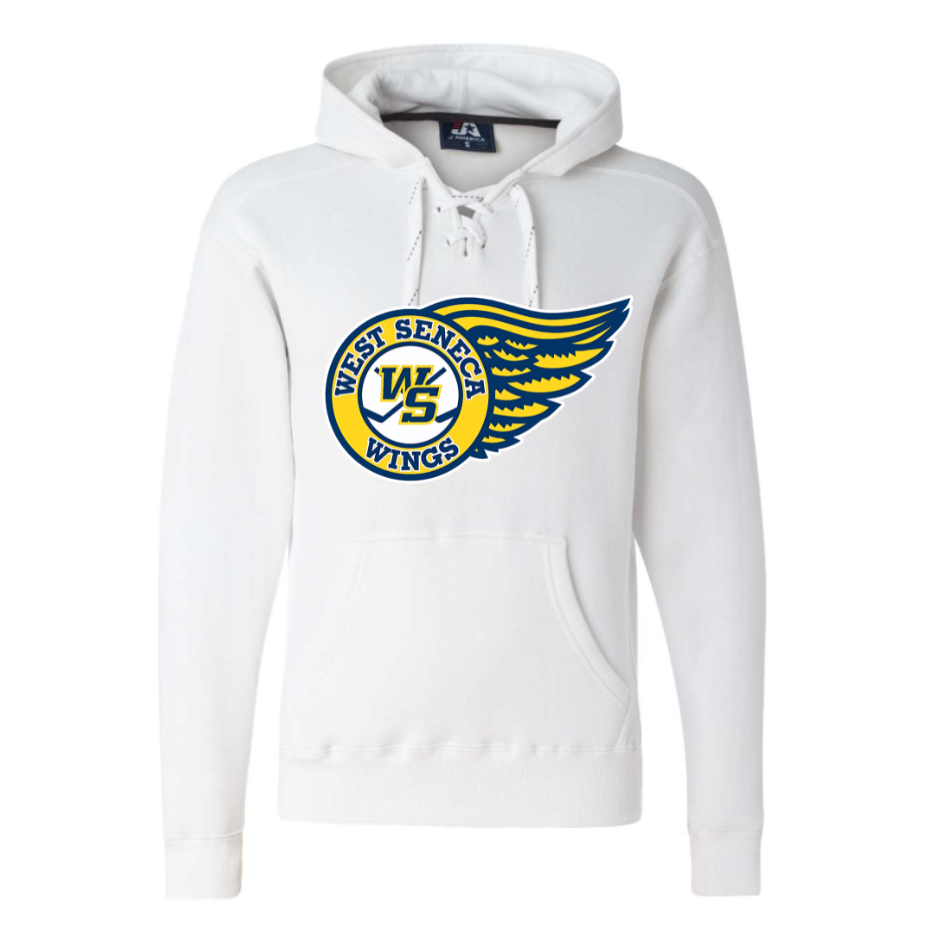 Wings Logo Adult Hooded Sweatshirt