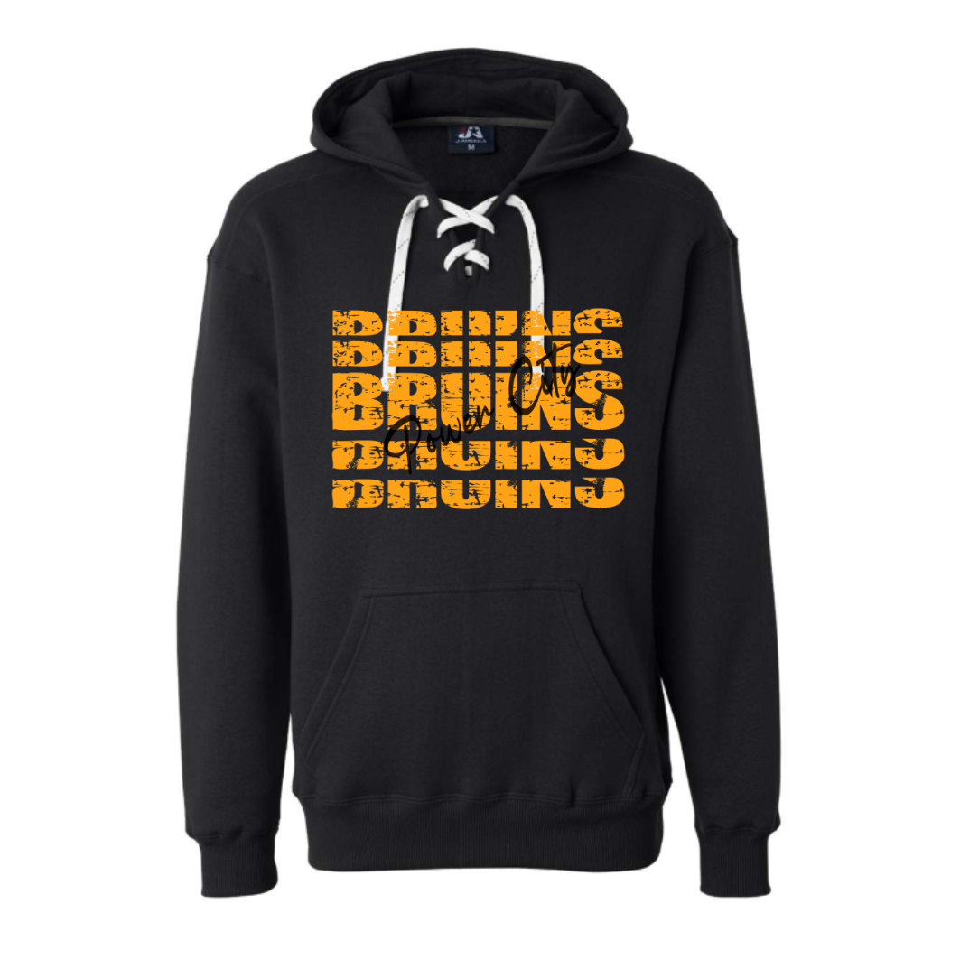 Bruins Stacked Adult Sweatshirt