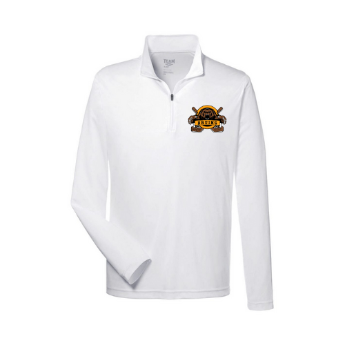 Power City Bruins Logo Youth Performance Quarter Zip Sweatshirt