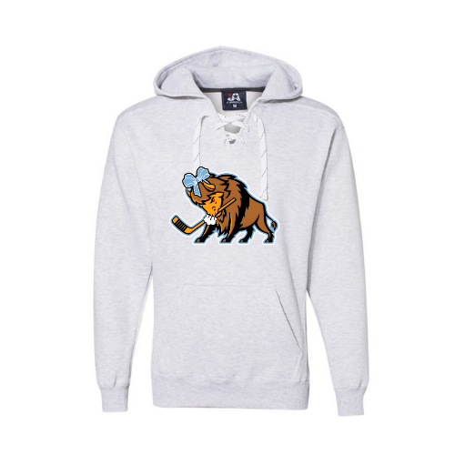 Buffalo Bisons Logo with Bow Adult Sweatshirt
