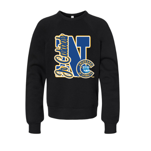 Niagara Jr. Cataracts Varsity Letter Youth Sweatshirt
