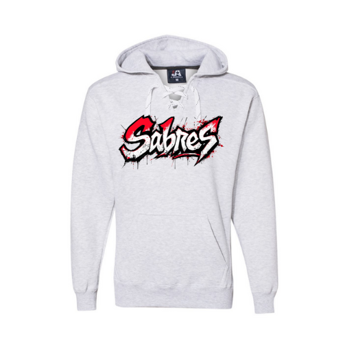 Jr. Sabres Red Grafitti Adult Sweatshirt