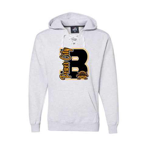 Power City Bruins Varsity Letter Adult Sweatshirt