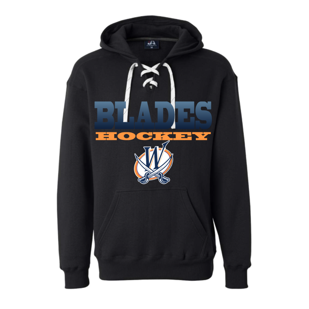 Blades Gradient Adult Hooded Sweatshirt