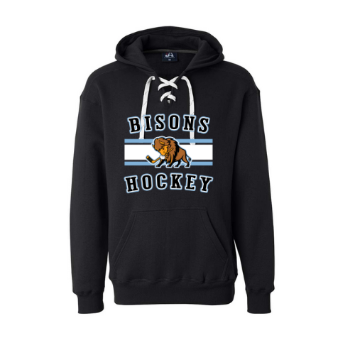Buffalo Bisons Stripe Letter Adult Sweatshirt