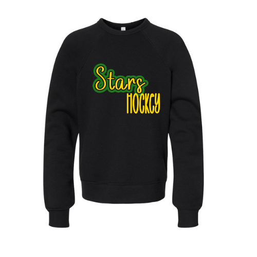 Stars See-Thru Youth Sweatshirt