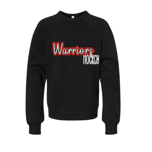 Warriors See-Thru Youth Sweatshirt