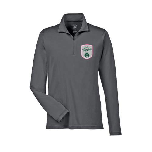 Lady Rocks Adult Quarter Zip Pullover