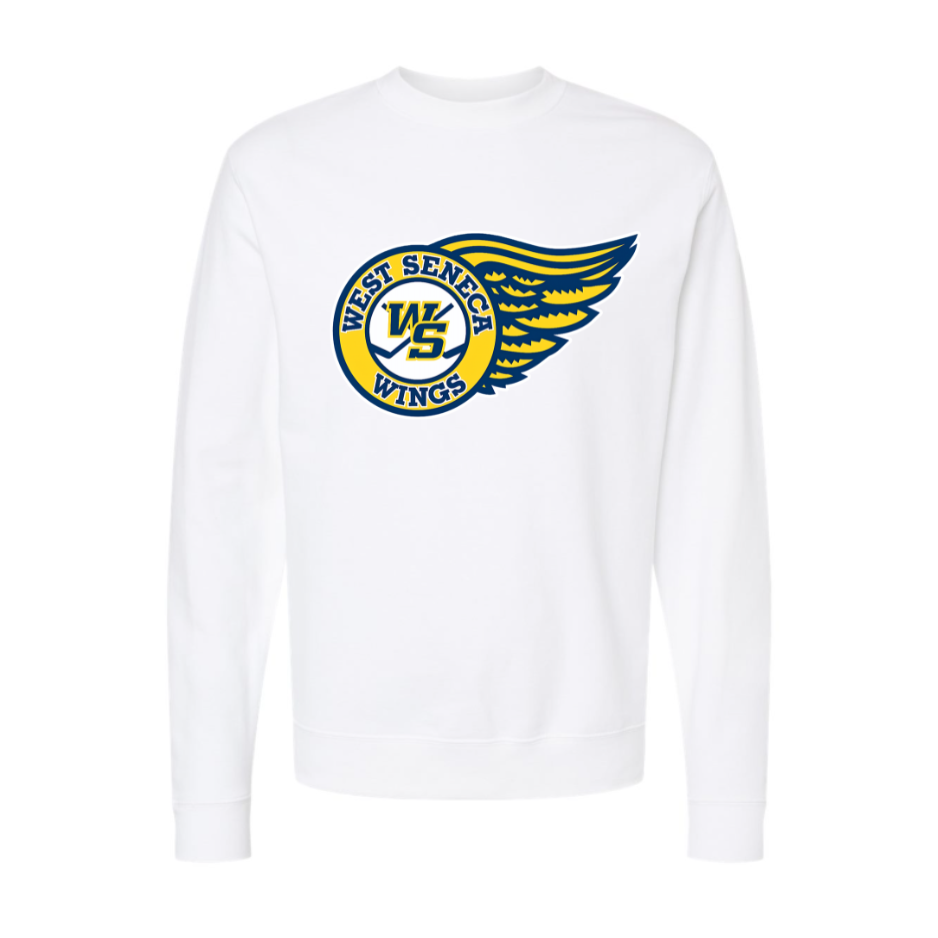 Wings Logo Adult Hooded Sweatshirt