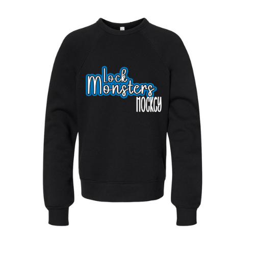 Lock Monsters See-Thru Youth Sweatshirt