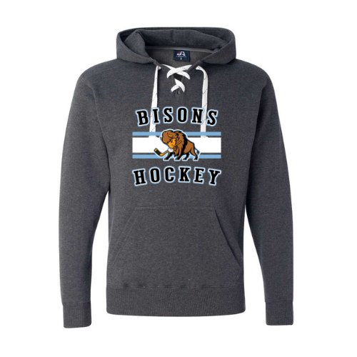 Buffalo Bisons Stripe Letter Adult Sweatshirt