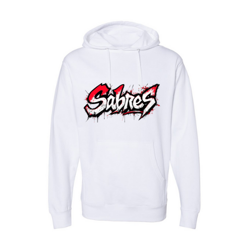 Jr. Sabres Red Grafitti Adult Sweatshirt