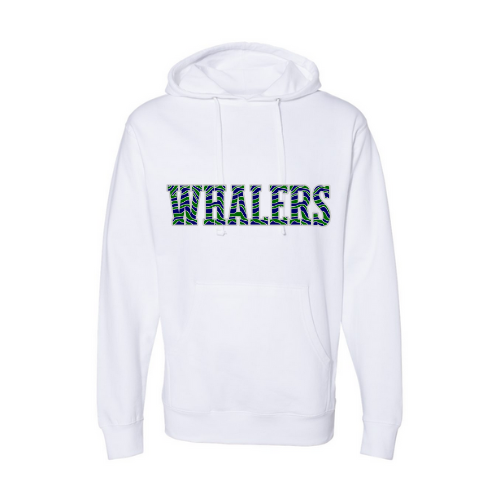 Whalers Striped Print Adult Sweatshirt