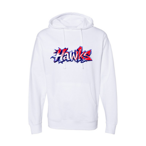 Hawks Grafitti Adult Sweatshirt