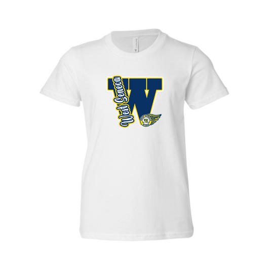 Wings Varsity Letter Adult T-Shirt