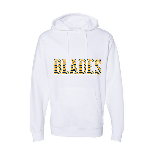 Blades Striped Print Adult Sweatshirt
