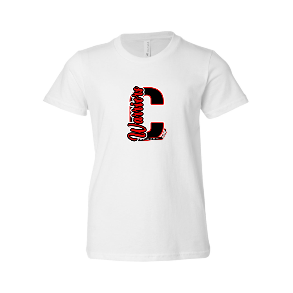 Warriors Varsity Letter Adult T-Shirt