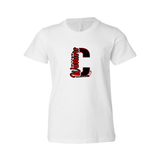 Warriors Varsity Letter Adult T-Shirt