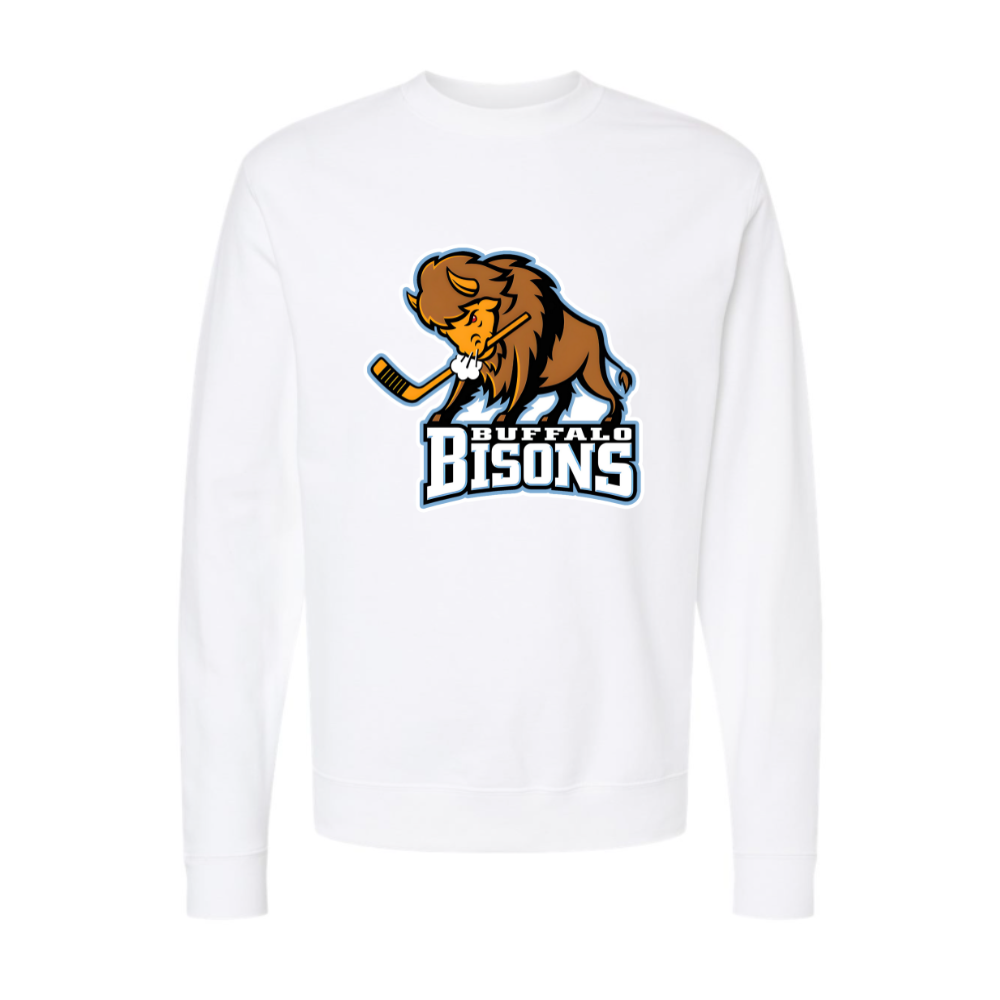 Bisons Logo Adult Sweatshirt