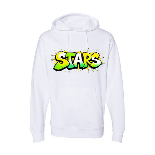 Stars Grafitti Adult Sweatshirt