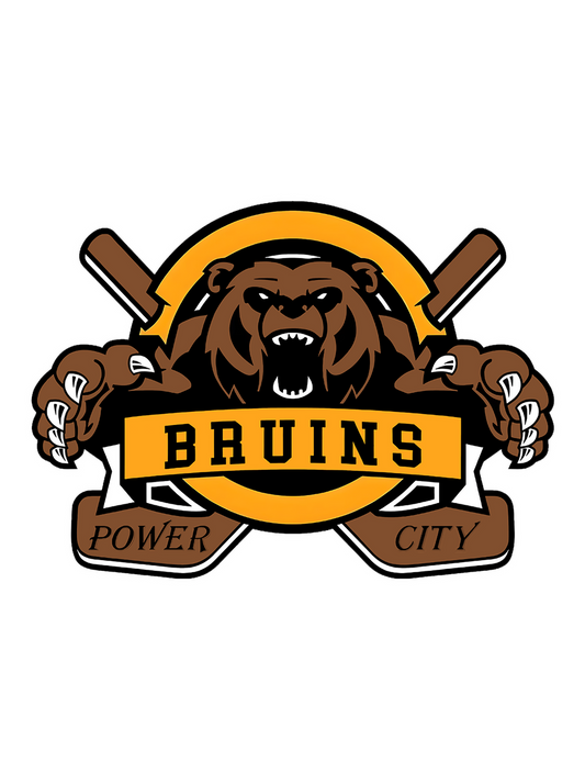 Power City Bruins Car Decal