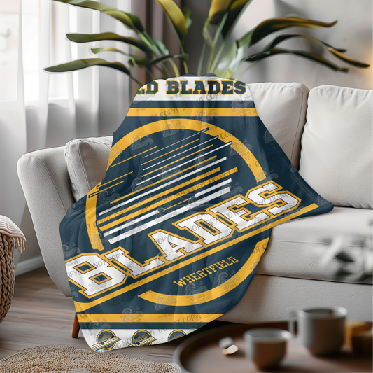 Blades Blanket with Stripes