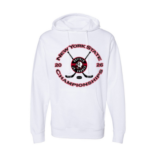 Jr Sabres Red NYS Championships Adult Sweatshirt