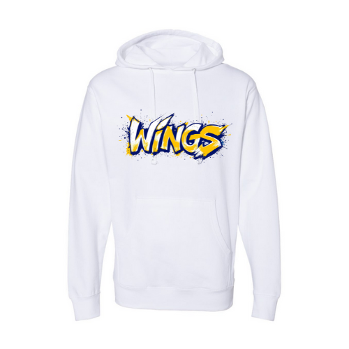 Wings Grafitti Adult Sweatshirt