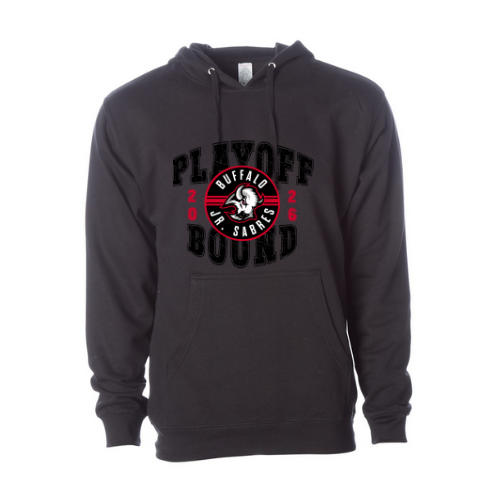 Jr. Sabres Red Adult Playoff/States Sweatshirt