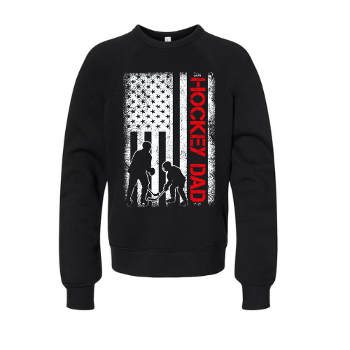 Hockey Dad Scan for Payment Adult Sweatshirt