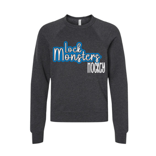 Lock Monsters See-Thru Youth Sweatshirt