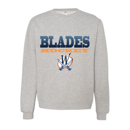 Blades Gradient Adult Hooded Sweatshirt