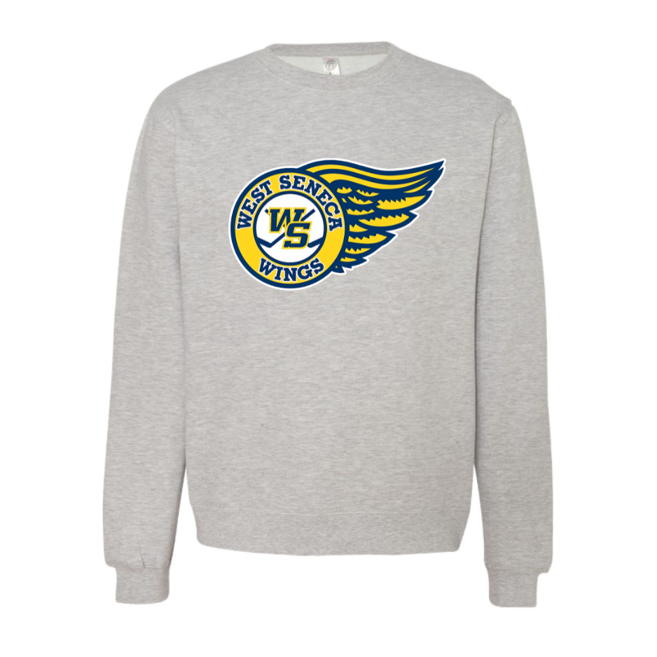 Wings Logo Adult Hooded Sweatshirt