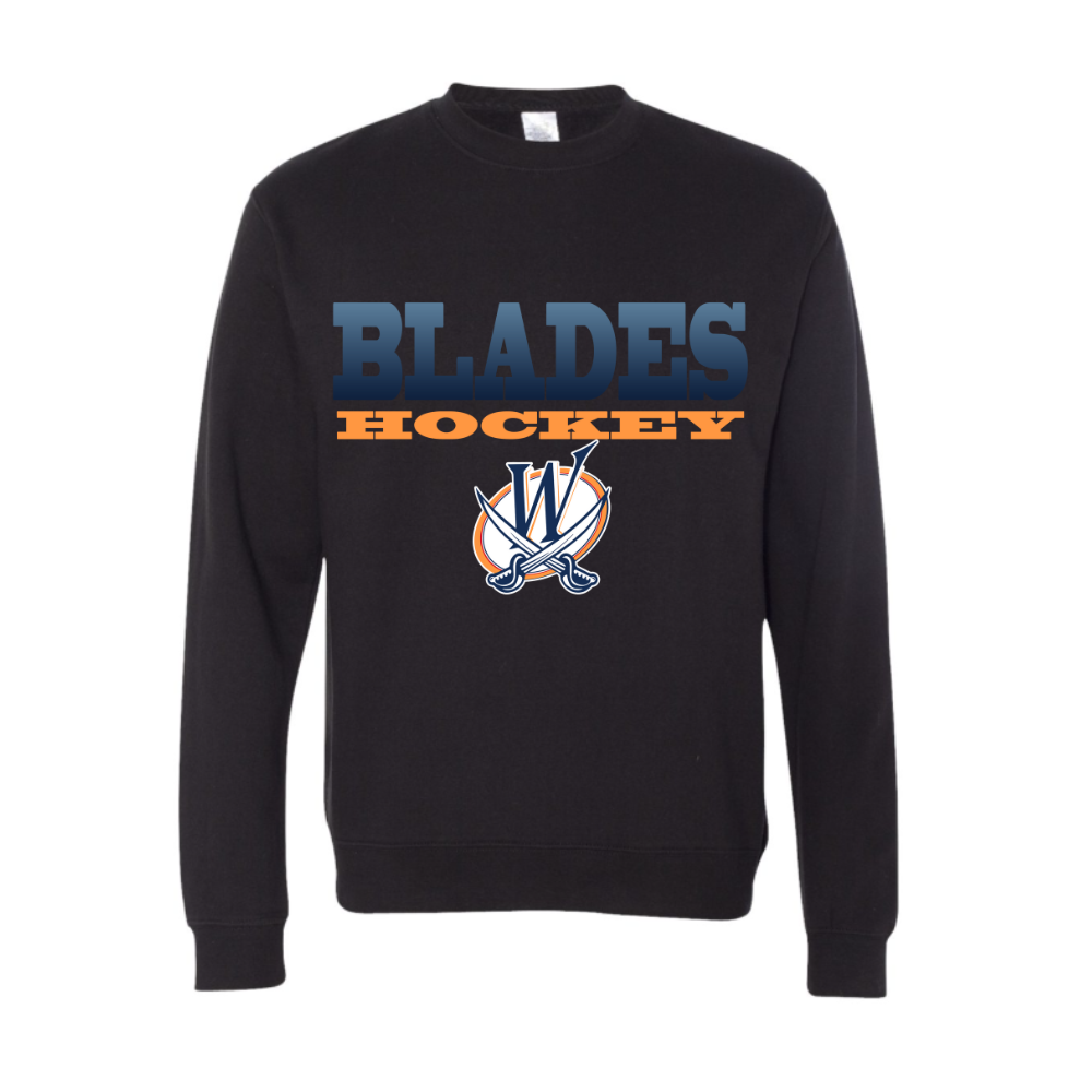 Blades Gradient Adult Hooded Sweatshirt