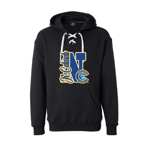 Niagara Jr. Cataracts Varsity Letter Adult Sweatshirt