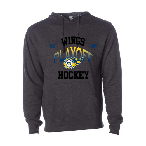 Wings Gradient Adult Playoff/States Sweatshirt