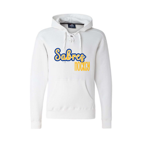 Jr. Sabres Blue See-Thru Adult Sweatshirt