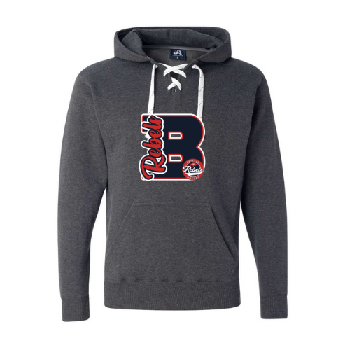 Rebels Varsity Letter Adult Sweatshirt