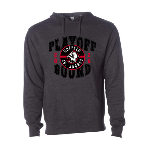 Jr. Sabres Red Adult Playoff/States Sweatshirt