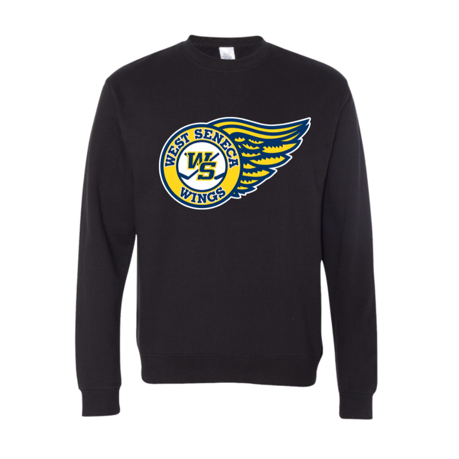 Wings Logo Adult Hooded Sweatshirt
