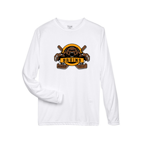 Power City Bruins Adult Performance Long Sleeve Shirt