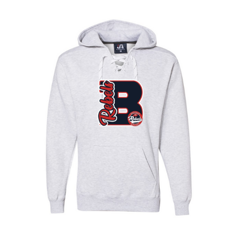 Rebels Varsity Letter Adult Sweatshirt