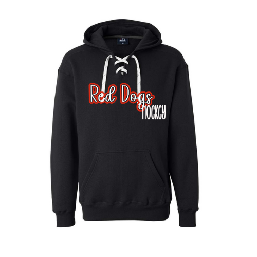 Red Dogs See-Thru Adult Sweatshirt