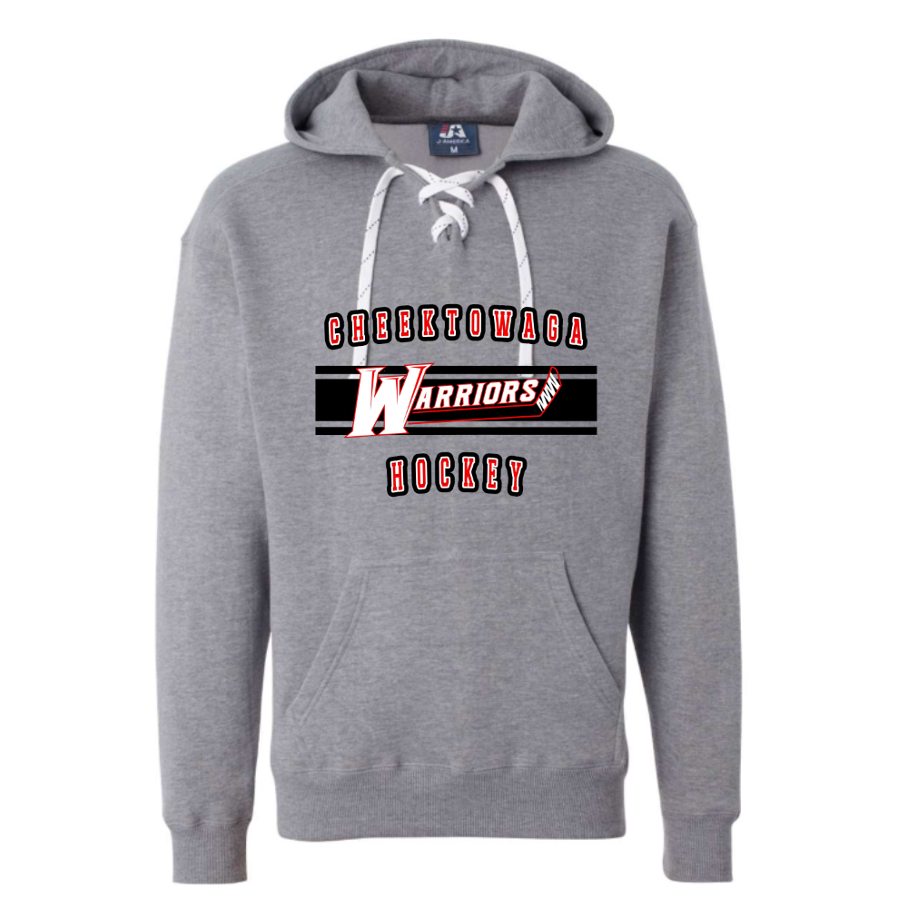 Warriors Stripe Adult Hooded Sweatshirt