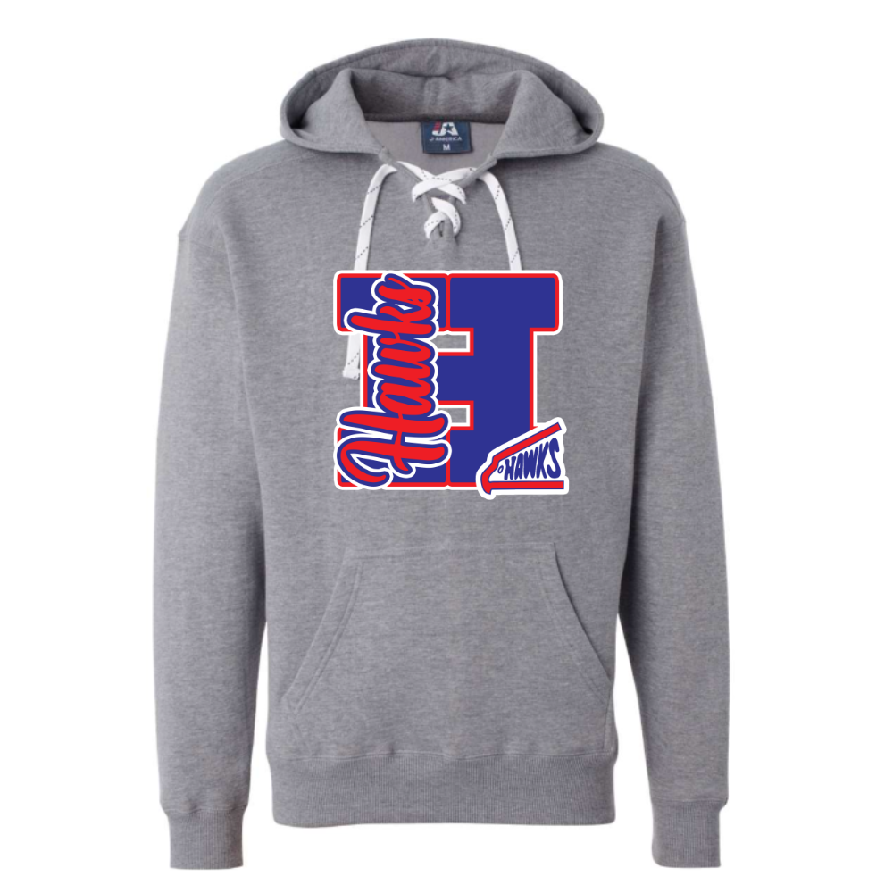 Hawks Varsity Letter Adult Sweatshirt
